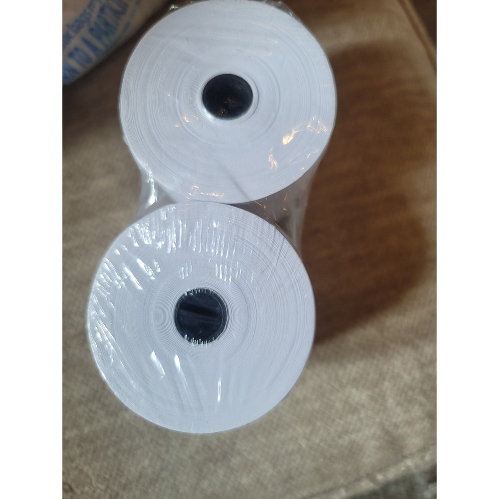 Thermal Receipt Paper Rolls 2.25" x 85' for Credit Card POS Printer - 2 Rolls